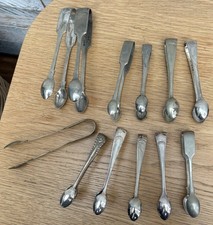 Silver Plated Sugar Tongs Job