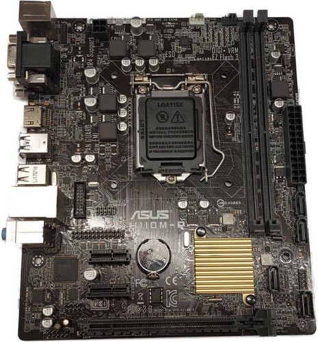 Combo asus h110m matx - combo!, h110m-r
