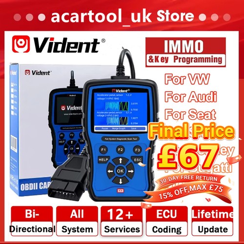 Vident v301pro obd2 - vident, scanner