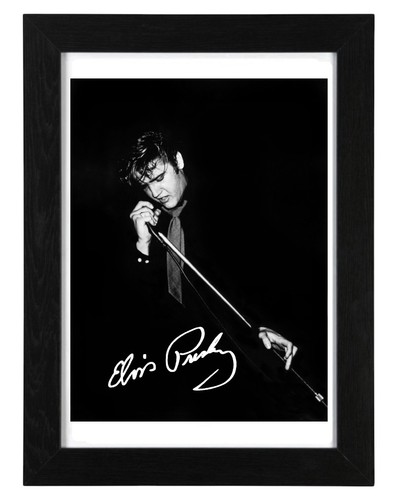 Elvis presley signed autograph - presley,