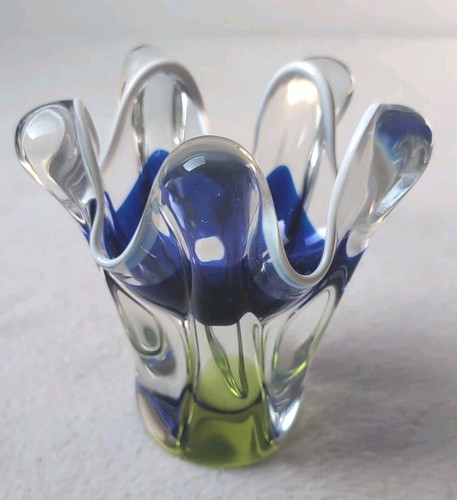 Art glass vase josef - glass, hospodka