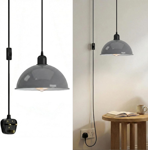 Plug pendant light - 4m,
