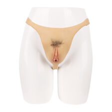 Silicone Camel Toe Briefs T-back Panty CD Coplay Underwear Cross Dressing Props