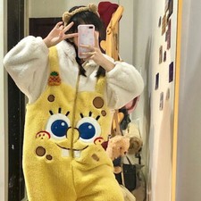 Womens Spongebob Fleece Winter