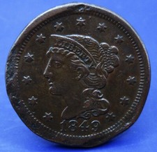 USA COPPER ONE CENT (BRAIDED