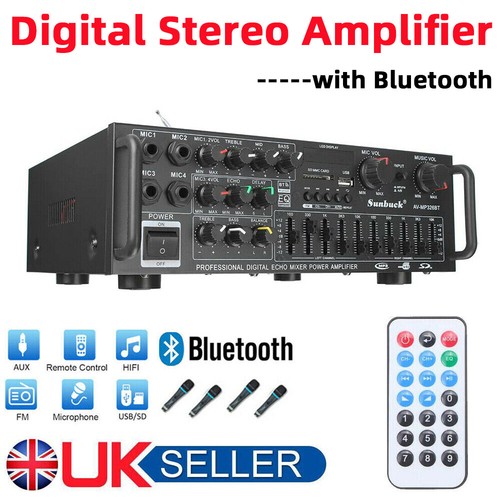 Hifi bluetooth power amplifier - hifi,