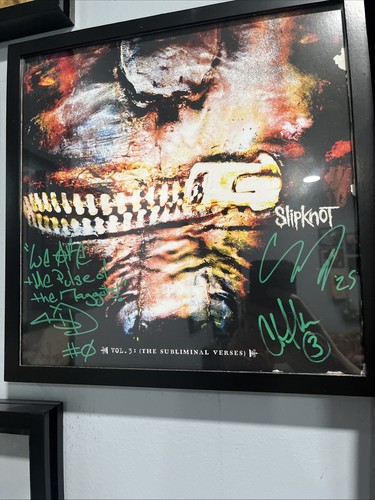 Corey taylor signed - +2,