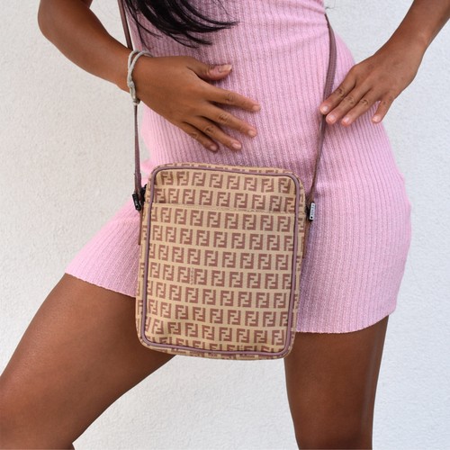 Vintage fendi crossbody bag - fendi,
