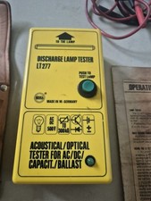 BEHA UNITEST CAT. NO. 8888 DISCHARGE LAMP TESTER LT277 1570-L