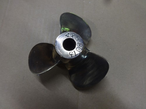 Brass propeller - brass, propeller.