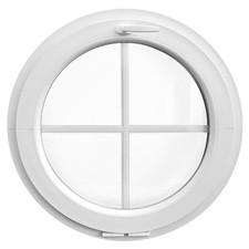 Round Window TILT White uPVC