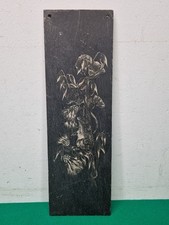 Etched Welsh Slate Field Mouse