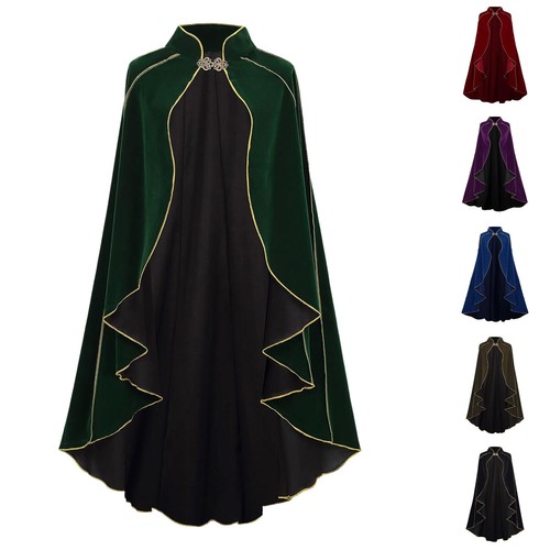 Gothic stand collar cloak - gothic,