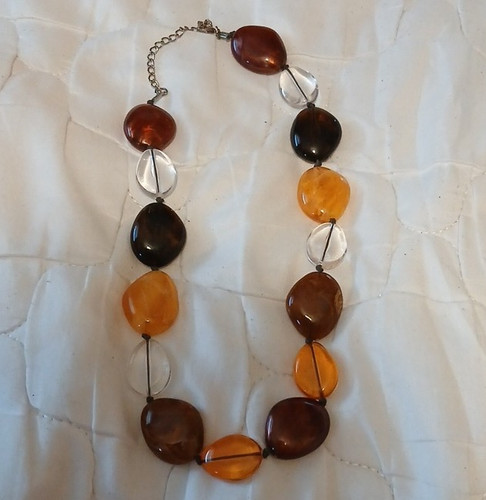 Brown amber clear stone - brown,,