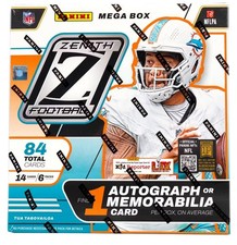 2024 Panini Zenith NFL Football Factory Sealed Mega Box -Brand New