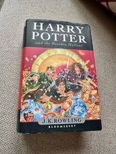 Harry Potter and the Deathly Hallows by J. K. Rowling Hardback, 2007 1st Edition