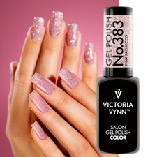 Victoria Vynn PINK PROSECCO Holographic Glitter UV LED Gel Nail Polish Sparkle