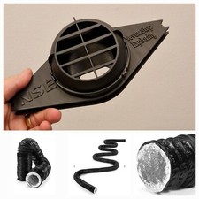 75mm Diesel Heater Rooftop Tent Rotating Vent Bracket | Assembly | 3" | 3D Print