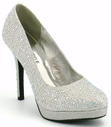 Womens high heel diamante - ,