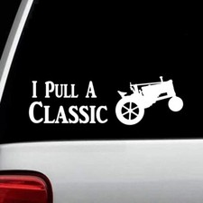 Antique Tractor Pulling Decal