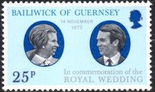 1973 Guernsey Sg 93 Royal