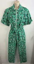 ZARA Floral Printed Green