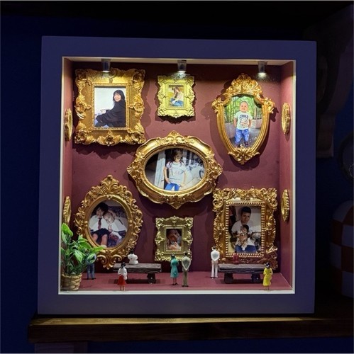 Museum shadow box - of,