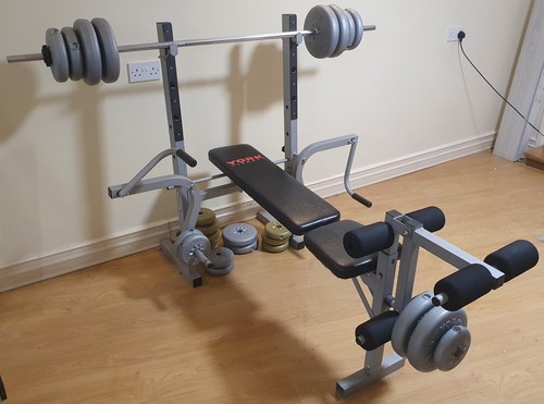 York multi gym weight - weight, bar