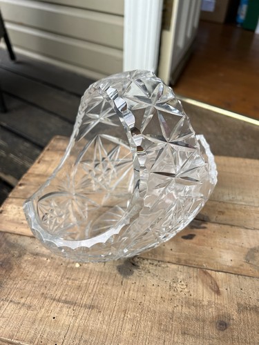 Vintage hand cut crystal - vintage, hand-cut