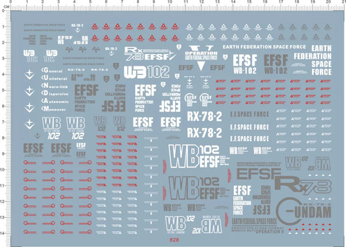 Water slide decal 78 - 1/35,