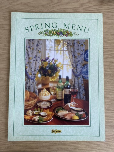 Vintage beefeater menu april - beefeater,