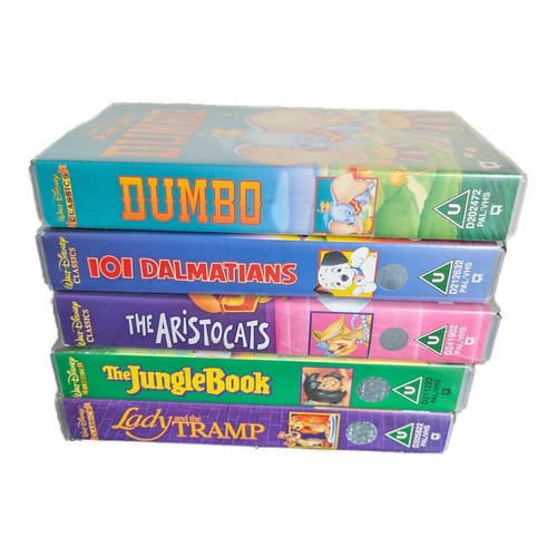 Disney classics vhs - vhs, x5