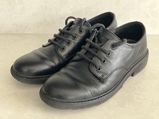 Geox Black Leather Girls’ Shoes UK  2 EU 34