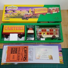 Corgi Classics Showmans 16501 Scammell Highwayman Trailer Caravan Set