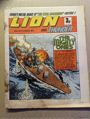Lion and thunder - and, comic