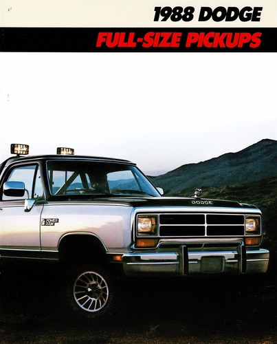 1988 dodge full size ram - dodge,
