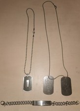 Ben Sherman DKNY Dog Tags