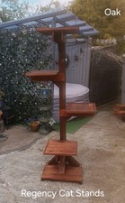 Hand Made Wooden Cat Tower