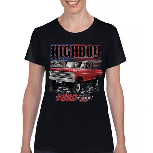1971 ford f250 highboy shirt - ford,