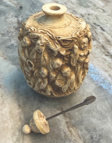 Lovely chinese carved vessel - lovely,
