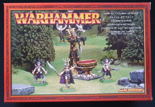 Warhammer dark elf cauldron - dark, of
