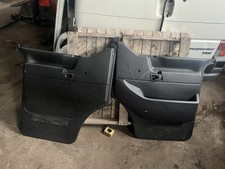 VW T4 TRANSPORTER 2002 2.5 TDI Pair Of Front Door Cards Sprayed Black