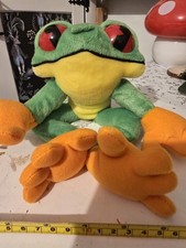Rainforest Cafe Tree Frog Soft Plush Beanie Toy