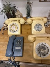 GPO Telephones x3 vintage + touchpad vintage phone.