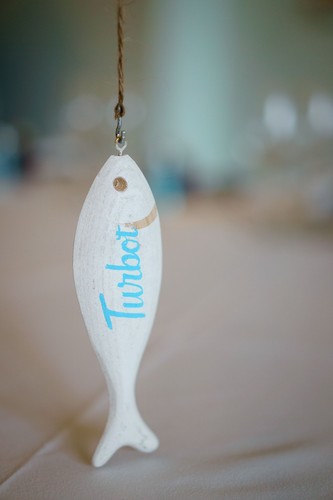 Fish table decorations set - table,