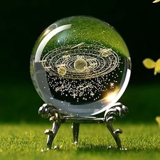 3D Solar System Crystal Ball