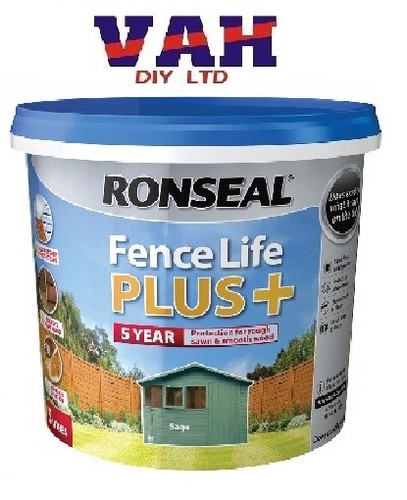 Ronseal fence life plus - ronseal, garden