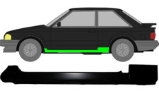 Full Sill for Ford Escort 1980 - 1986 3 Door Left