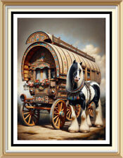 7x5 Art Print Romany Gypsy