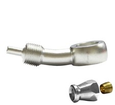 3/8" 20 Degree Banjo Fitting Stainless for AN-3 3mm + Back Nut & Olive